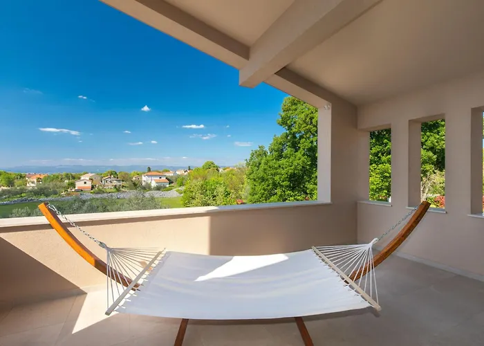 Olive Ocean With Pool And Seaview Vila Sveti Anton (Krk)